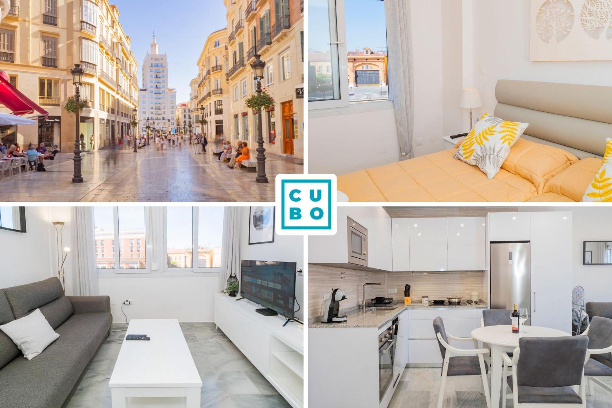 Cubo'S Apartamento Atocha With Optional Parking Malaga Ngoại thất bức ảnh